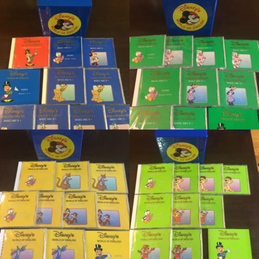 早いもの勝ち⭐︎ディズニー英語システム　メインプログラム(絵本・CD・マザーズガイド・小物)