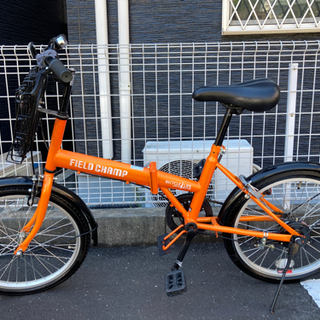 予定あり（新品に近い)FLELDCHAMP折りたたみ自転車