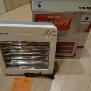 TEKNOS　電気ストーブ　ES-K710(W)-S　【中古】