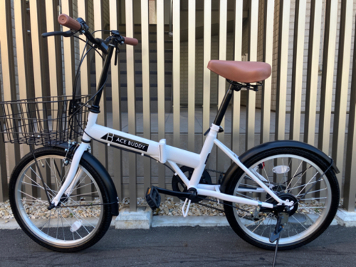 (展示品)ACEBUDDY 変速折りたたみ自転車