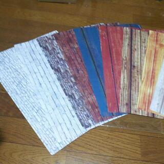 【値下げしました！】撮影用 背景紙 12枚の画像