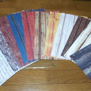 【値下げしました！】撮影用 背景紙 12枚の画像