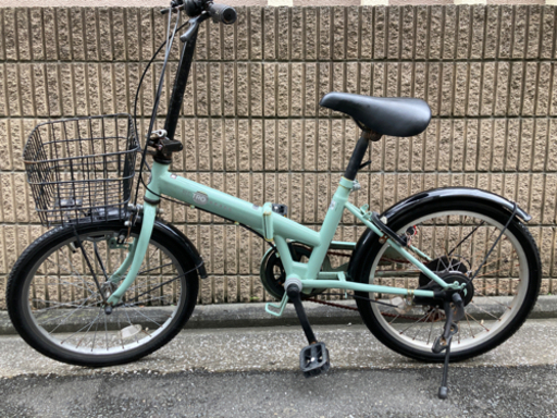 (タイヤ交換)RETRO変速折りたたみ自転車