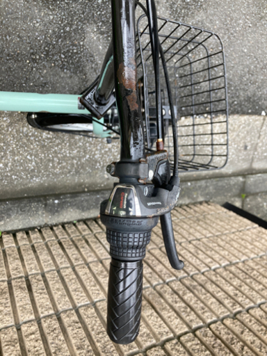 (タイヤ交換)RETRO変速折りたたみ自転車