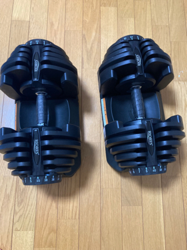 可変式ダンベル  17段階　40kg✖️2個