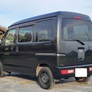 平成２４年式　ハイゼット　カーゴ　クルーズ　ビジネスパック　４WD　５MT　人気のブラック！　車検Ｒ５，９月までの画像