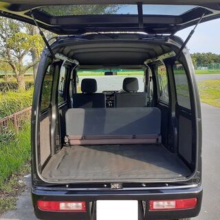 平成２４年式　ハイゼット　カーゴ　クルーズ　ビジネスパック　４WD　５MT　人気のブラック！　車検Ｒ５，９月までの画像