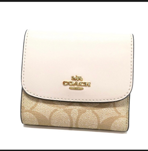 値下げ中!!新品未使用‼coach長財布&三つ折り財布セット売り
