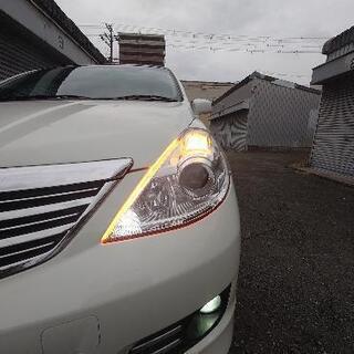 成約しました！【全コミ！】日産ティーダAXIS　AUTECH特別仕様車　黒本革シート　カスタム多いの画像