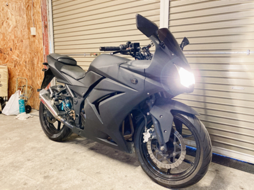 カワサキ　ニンジャ250R  配送可能　支払いは現金or振り込みも可能　マットブラック