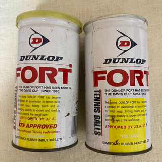 DUNLOP☆硬式テニスボール(2個入)×2