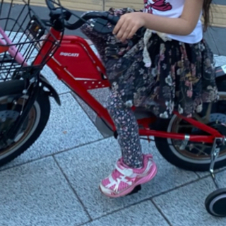 美品　子供用自転車　ドゥカティ　16インチの画像