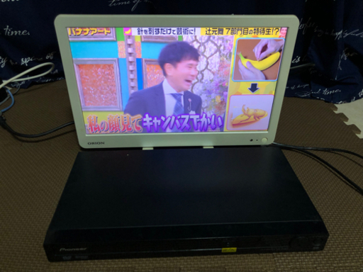 2014年式液晶テレビ16型＋DVDプレーヤー