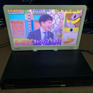 2014年式液晶テレビ16型＋DVDプレーヤーの画像