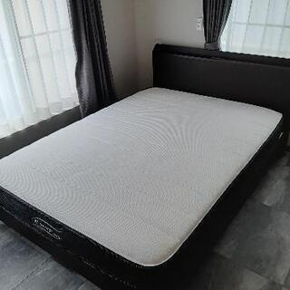 ニトリ ダブルベッドフレームとマットレス（Nスリープ）