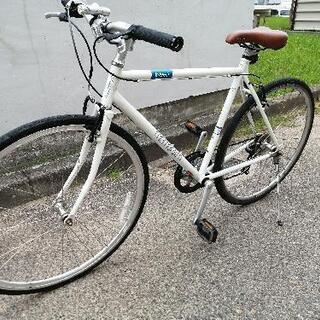 決まりました。クロスバイク　サイクリング気持ち良いです。自転車　今も乗っていますの画像