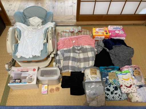 妊婦の方限定　冬の出産準備品　使用感あり