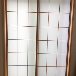 アルミ枠障子 掃き出し窓用 値下げしました