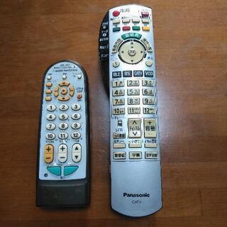 テレビリモコン ２点