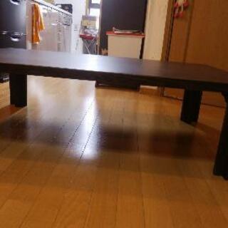 お引き渡し決定　再値下げ　中古美品座卓　引き取りに来られる方優先の画像