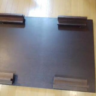 お引き渡し決定　再値下げ　中古美品座卓　引き取りに来られる方優先の画像