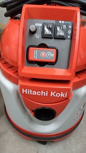 ★倉庫保管品　日立工機　乾湿両用　リモコン付き集塵機★