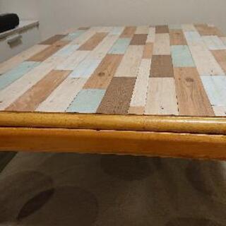 長方形こたつテーブルの画像