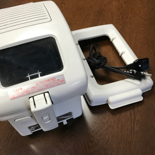 ツインバード　電気フライヤーの画像