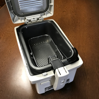 ツインバード　電気フライヤーの画像