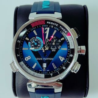 ヴィトン タンブール レガッタ クロノ Q102D TJ3684 メンズ腕時計