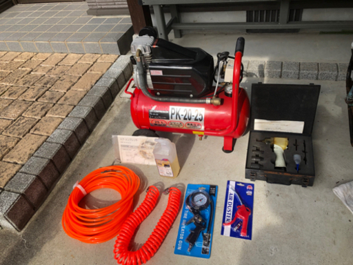 【取引中】エアコンプレッサー　付属品いろいろ