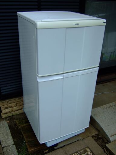 東京発手渡し希望 配達可能　JR-N100A　Haier　100Ｌ　冷凍冷蔵庫 ハイアール 2ドア2011年製