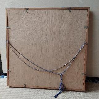 【値下げ】家紋額【剣カタバミ】の画像