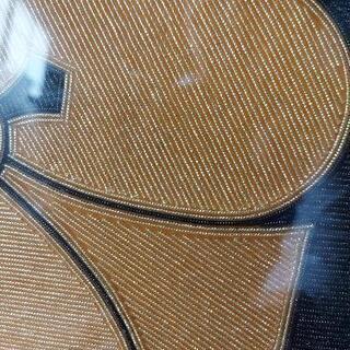 【値下げ】家紋額【剣カタバミ】の画像