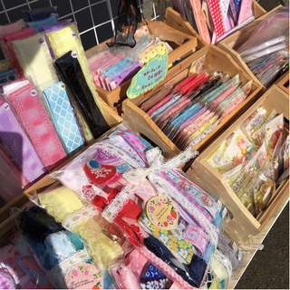 本日9月26日リボン資材 リボン無人販売しています。