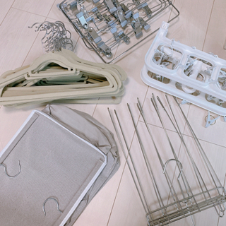 ニトリ　洗濯バサミ、洗濯ハンガー