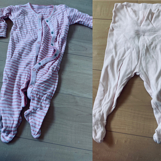 新生児から着れる服、肌着（現金のみです、ネット決済じゃないです。）の画像