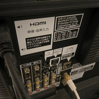 Panasonic テレビ　37型の画像