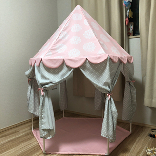 かわいいニトリ　キッズテントの画像