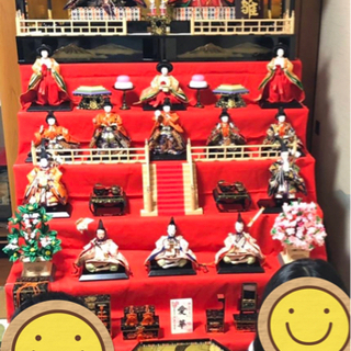 お雛様7段飾り🎎豪華ﾌﾙｾｯﾄ⭐️お顔綺麗✨【大幅値下げ】