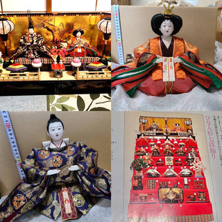 お雛様7段飾り🎎豪華ﾌﾙｾｯﾄ⭐️お顔綺麗✨【大幅値下げ】の画像