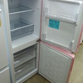 Haier 148L 2018年製 冷蔵庫 2ドア JR-NF148A ピンク 100Lクラス