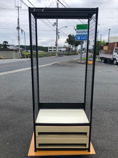 ☆良品☆　ハンガーラック 引き出し2段付き♪