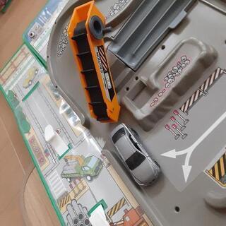 トミカ用　立体マップ　工事現場の画像