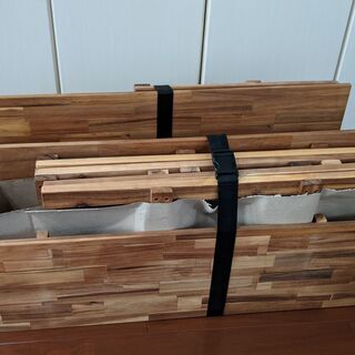 アカシアキッチンラックセットの画像