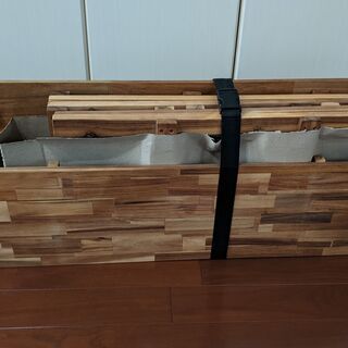 アカシアキッチンラックセットの画像