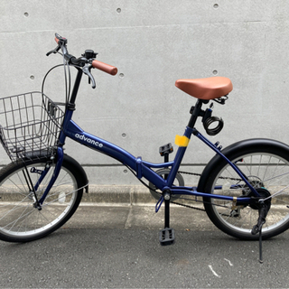 6段変速付　折り畳み自転車　20インチ