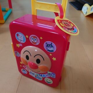 【取引終了】アンパンマンケース+スーパーボールの画像