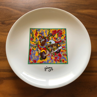 ジミー大西　絵皿　2枚