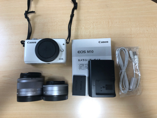 Canon EOS M10 Wレンズキット WH
